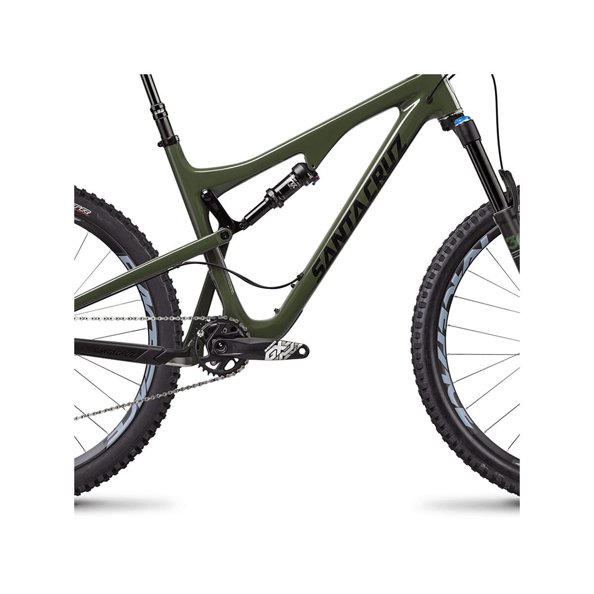 Santa Cruz Bronson C S, gloss olive and black - Bild 4