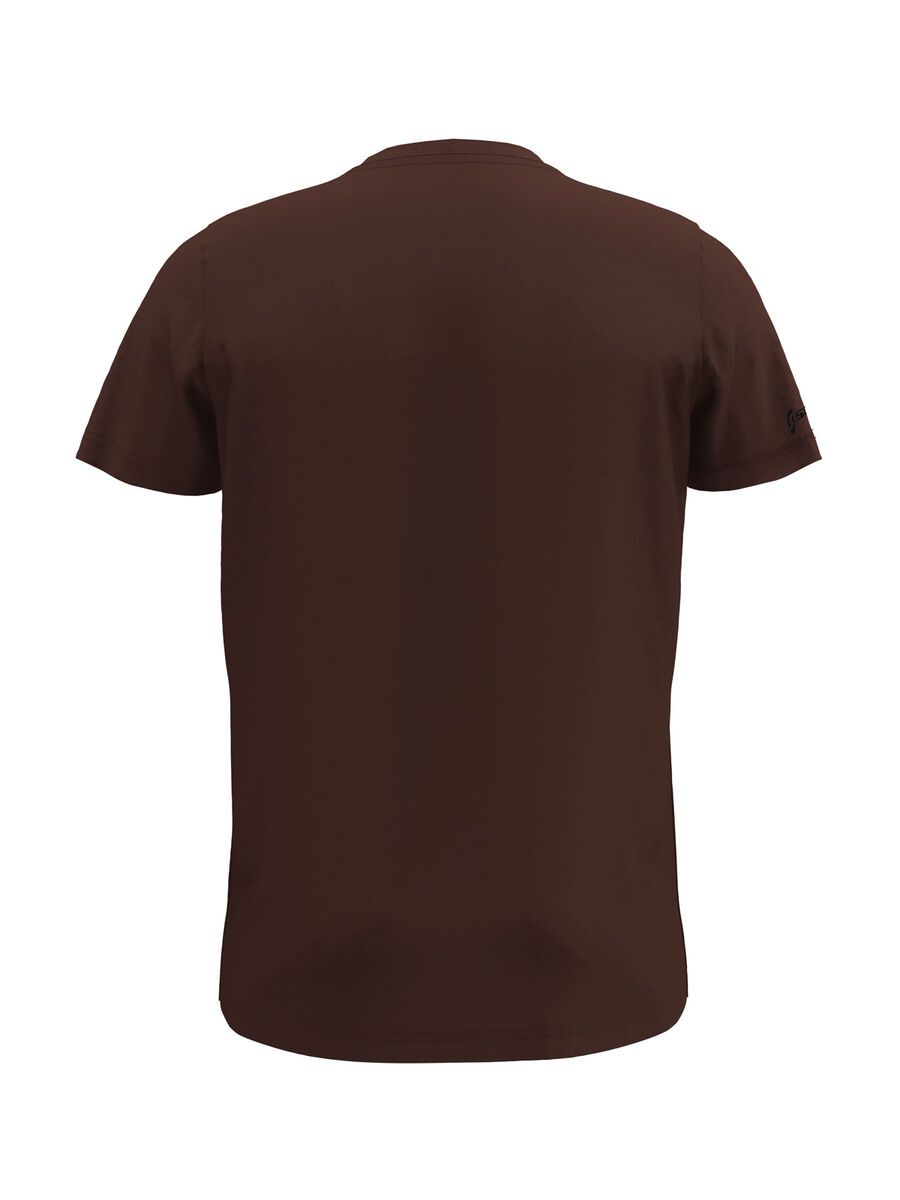 Scott 20 Graphic Dye S/Sl Tee, maroon red - Bild 2