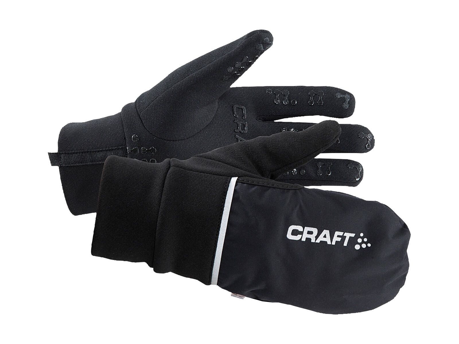 Craft Hybrid Weather Glove, black - Bild 1