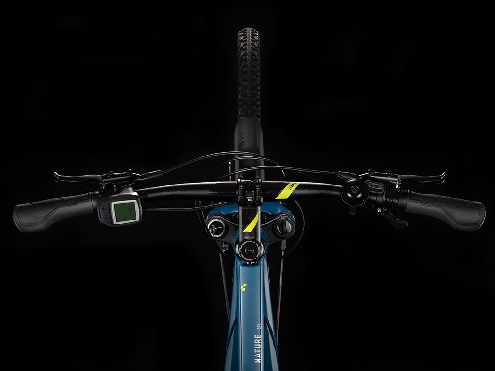 Cube Nature Hybrid EXC Allroad, blue´n´lime - Bild 3