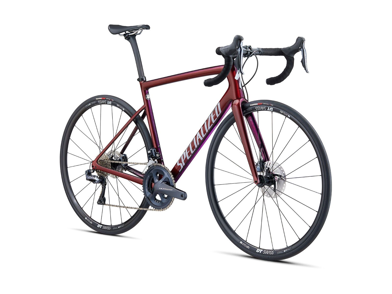 Specialized Tarmac Disc Comp Ultegra Di2, gloss cast berry/metallic crimson/dove grey - Bild 2