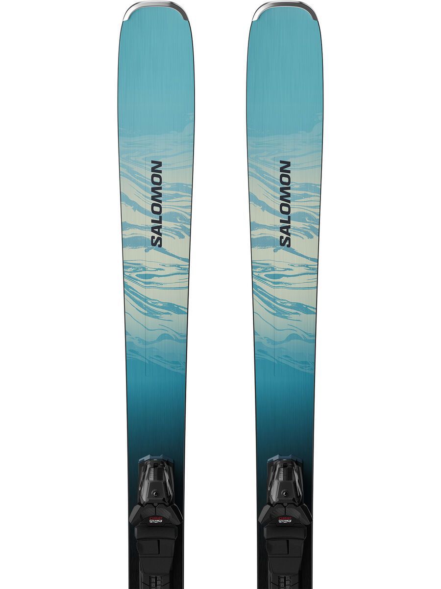 Salomon Stance 80 + M10 GW L80, alaskan blue/porcelain/lime cream - Bild 4