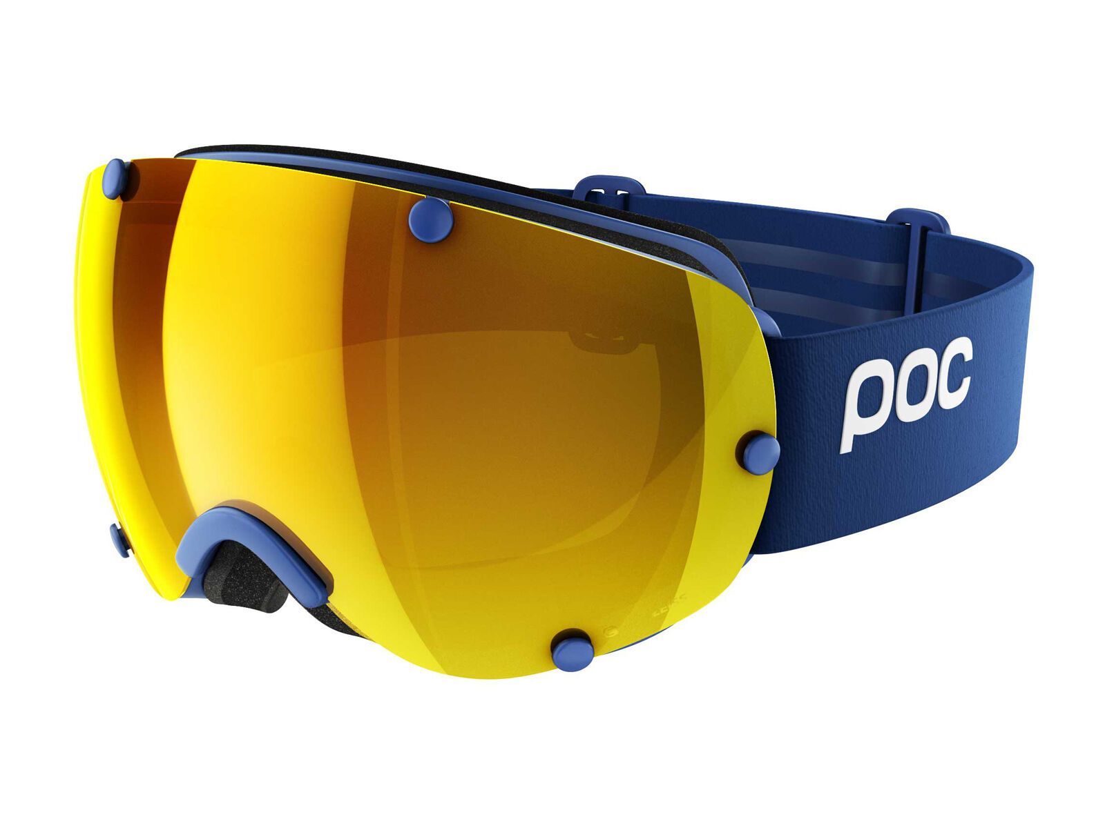 POC Lobes Clarity, basketane blue/lens: spektris orange - Bild 1