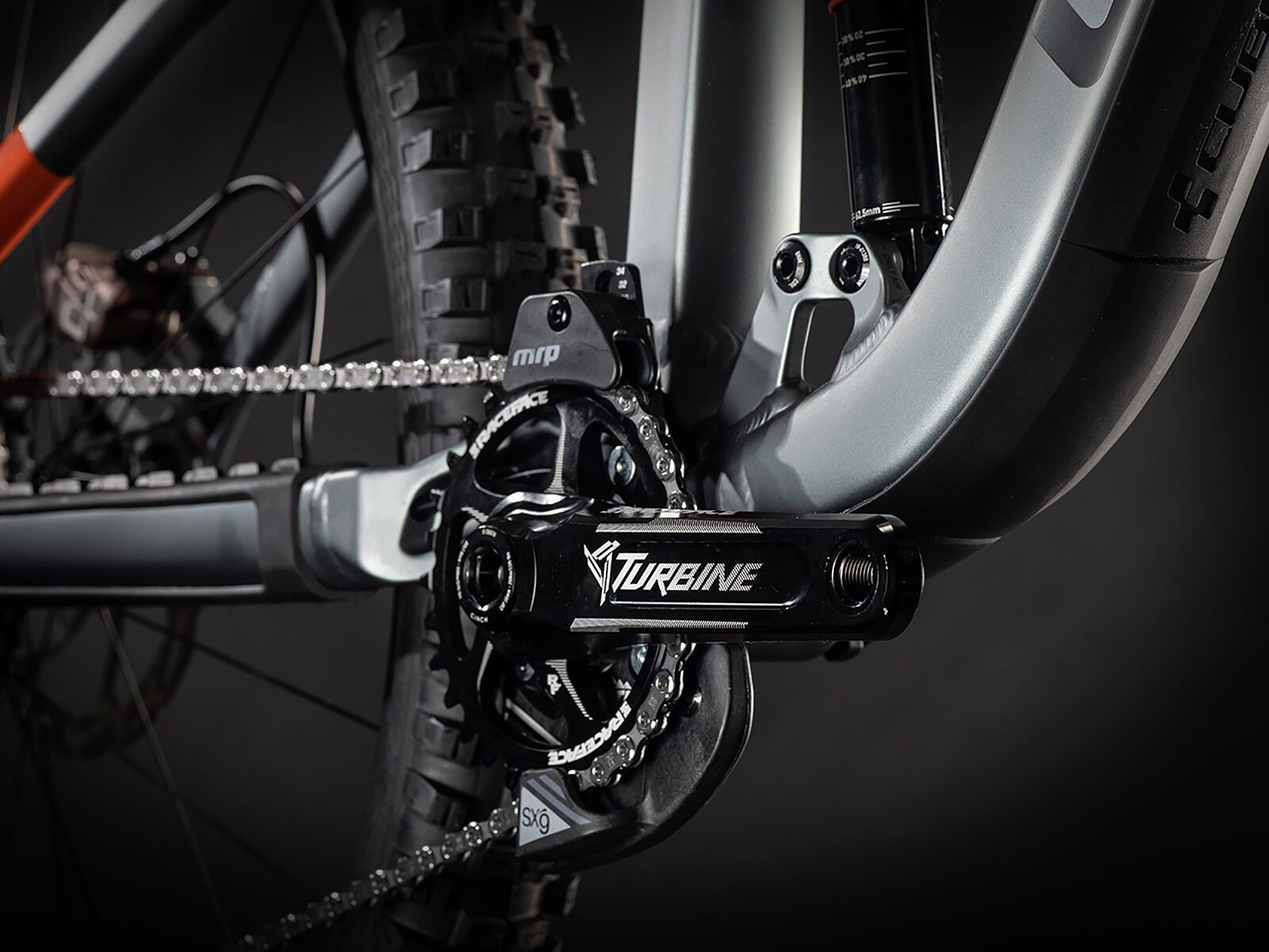 Cube Stereo 170 TM 29, flashgrey´n´orange - Bild 6