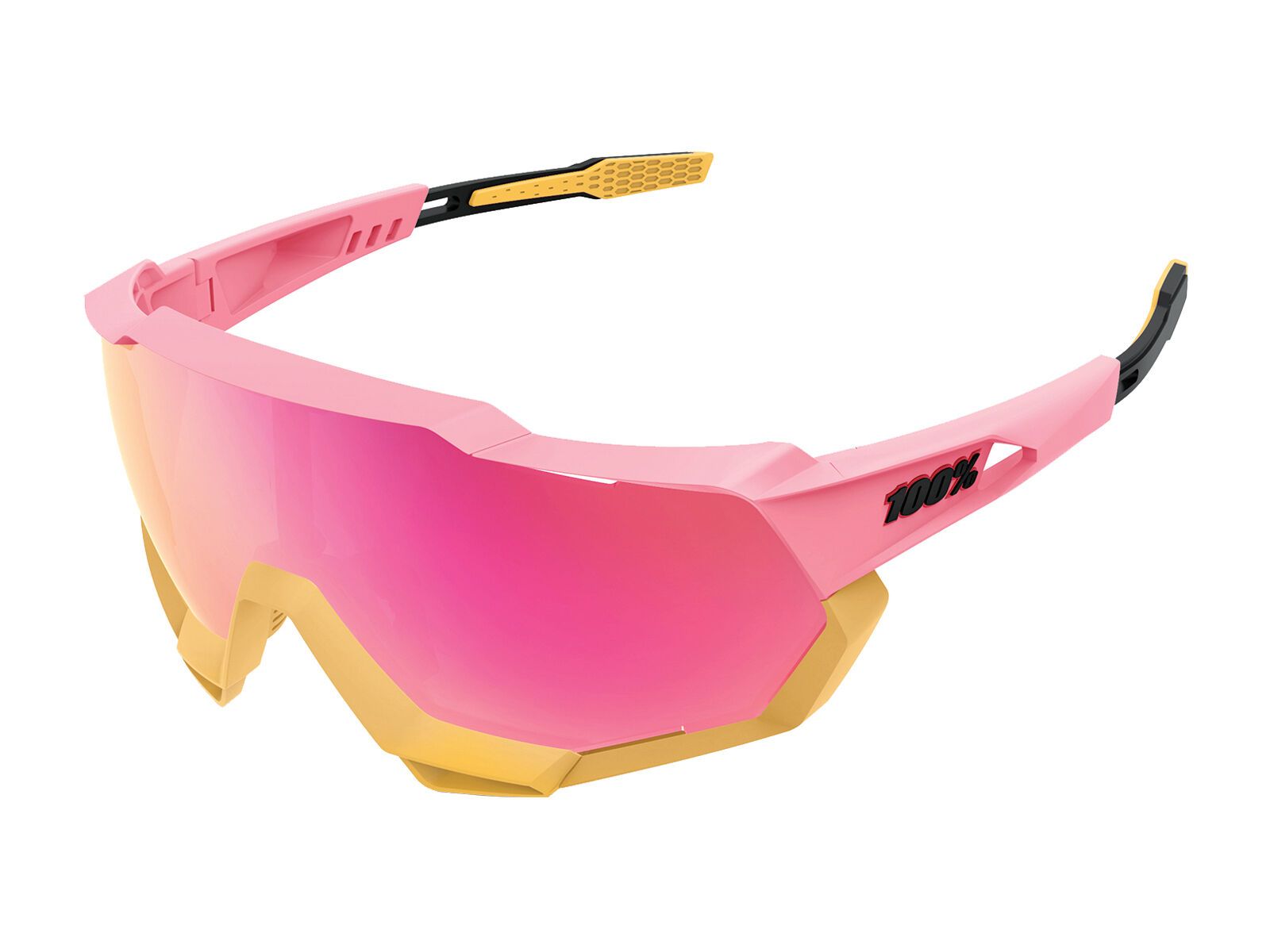 100% Speedtrap - Purple ML Mir, matte washed out neon pink - Bild 1