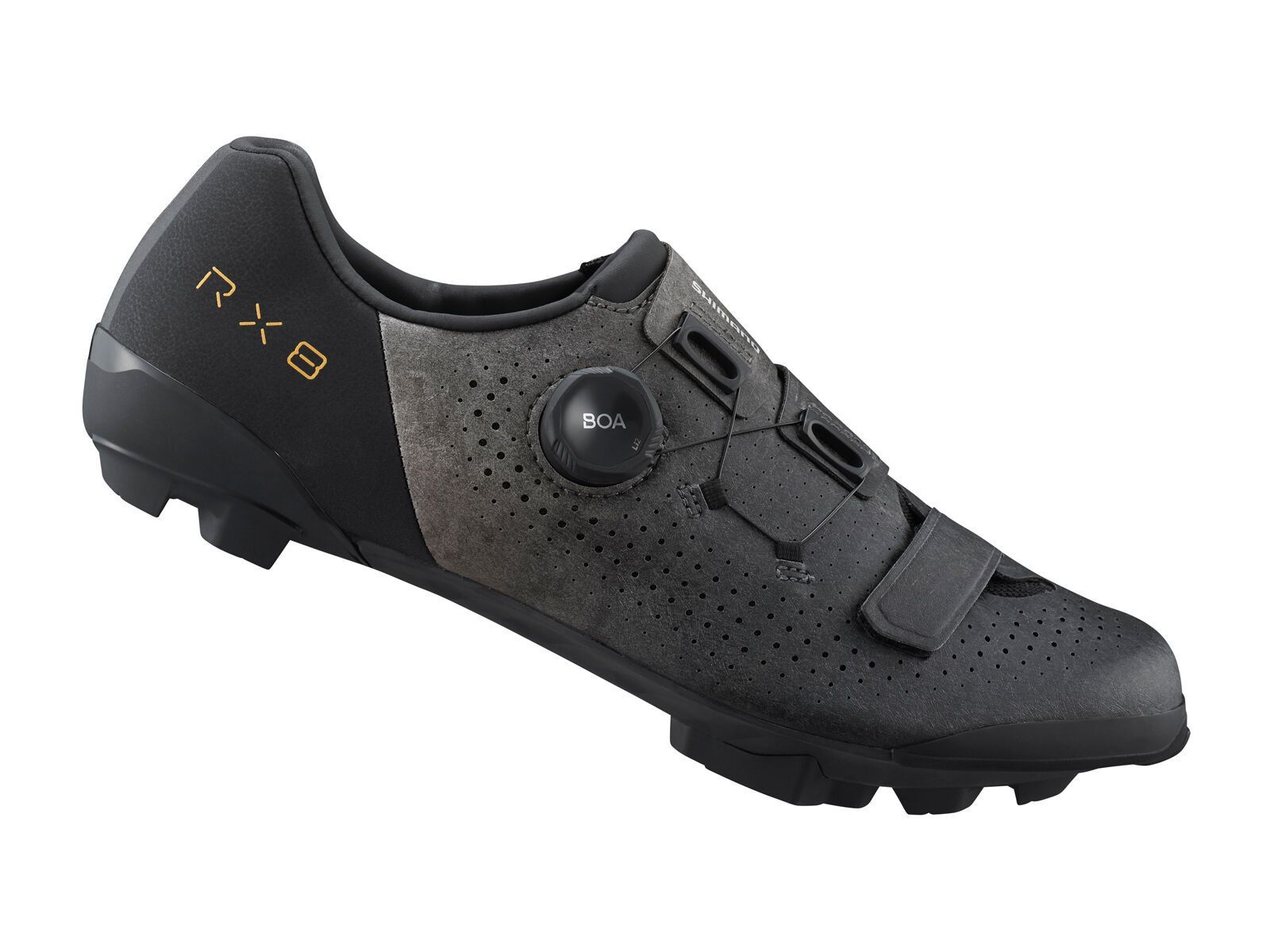 Shimano SH-RX801 Gravel, black - Bild 1