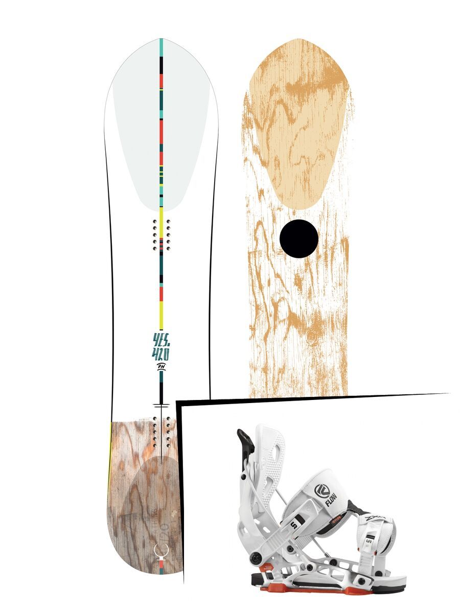 Set: Yes The 420 Powder Hull 2017 + Flow NX2 (1513121S) - Bild 1