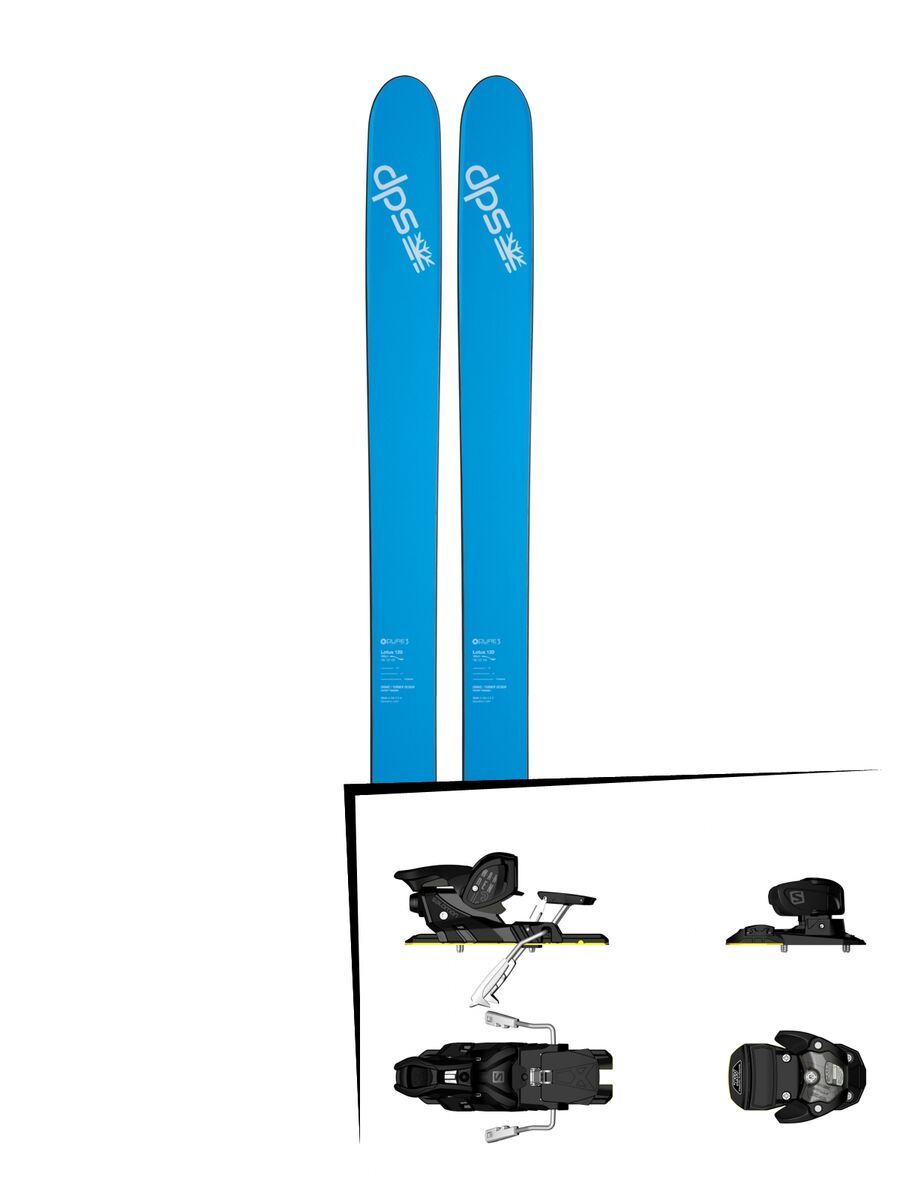 DPS Skis Set: Lotus 120 Spoon Pure3 2016 + Salomon Warden MNC 13 - Bild 1