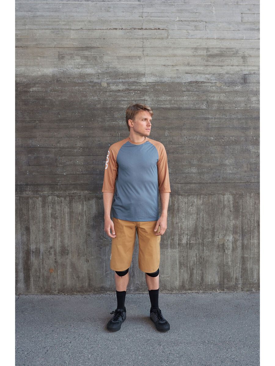 POC MTB Pure 3/4 Jersey, calcite blue/aragonite brown - Bild 4