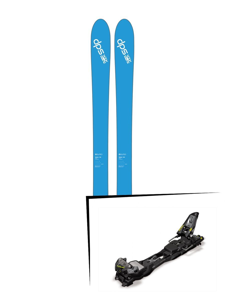 Set: DPS Skis Wailer 106 2017 + Marker F12 Tour EPF (1458339S) - Bild 1