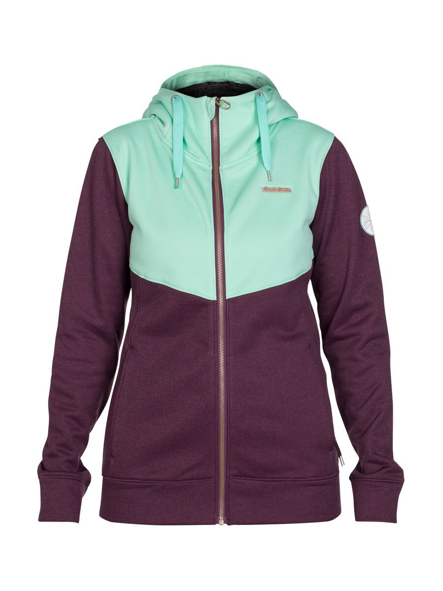 Zimtstern Izabelle Fleece Jacket, plum heather - Bild 1
