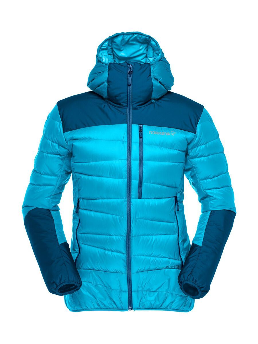 Norrona falketind down750 Hood W's, aquarius/mykonos blue - Bild 1