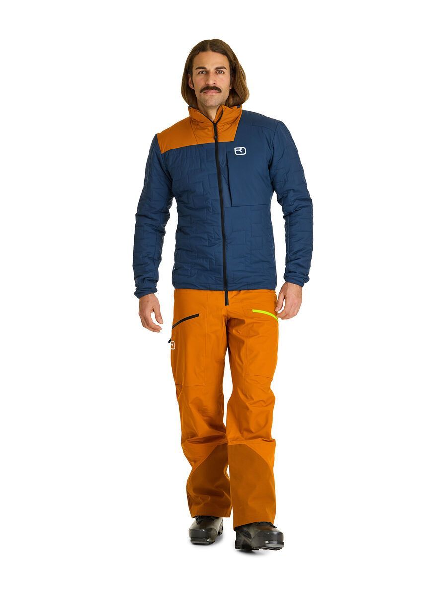 Ortovox Swisswool Piz Segnas Jacket M, deep ocean - Bild 4