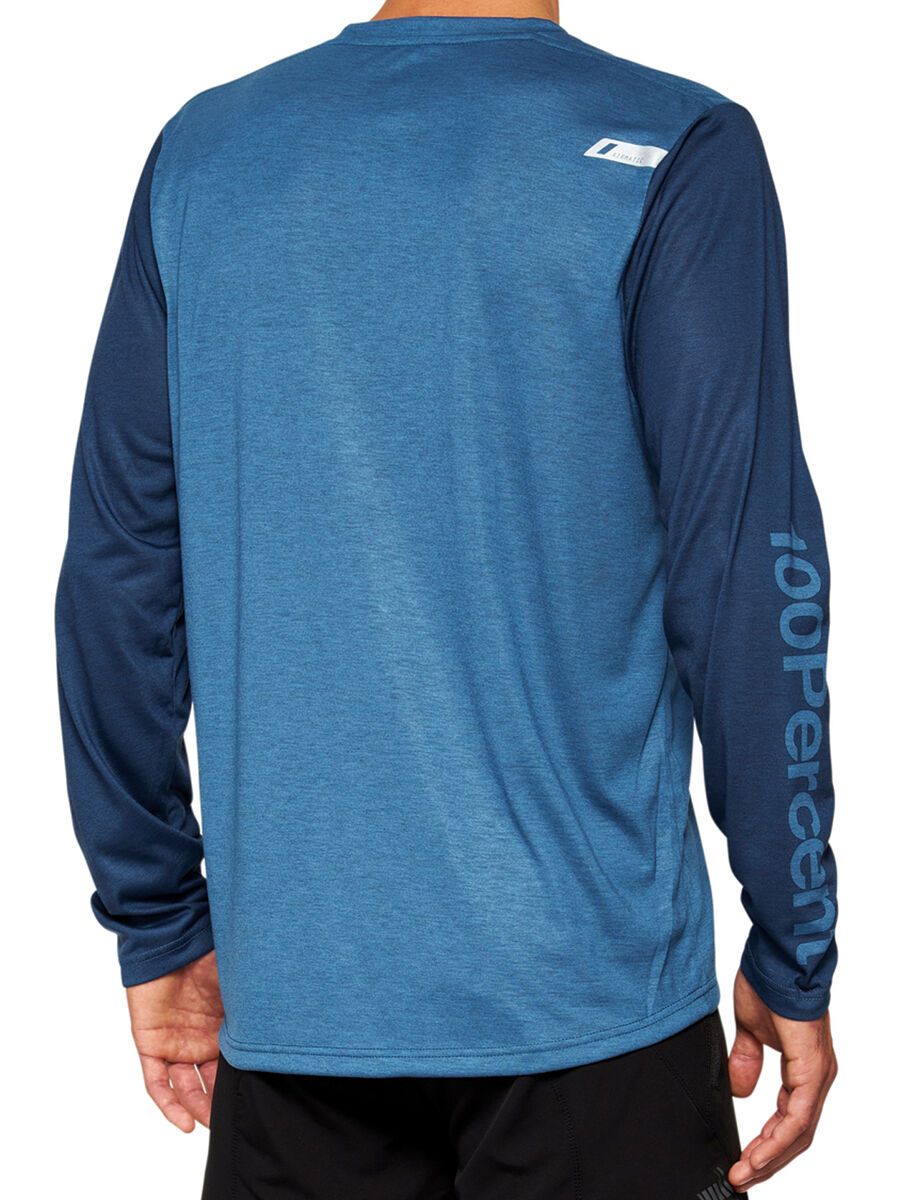 100% Airmatic Long Sleeve Jersey, slate blue - Bild 2