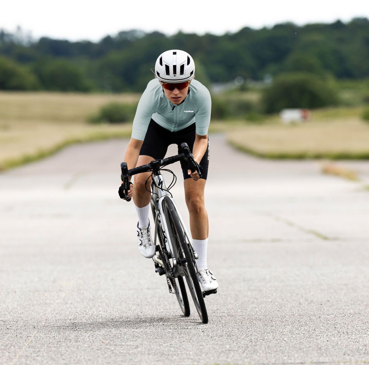 GripGrab Women's PACR Short Sleeve Jersey, light blue - Bild 7