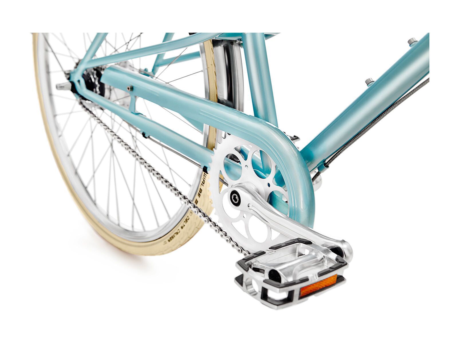 Creme Cycles Caferacer Lady Solo, 3 Speed, turquoise - Bild 4