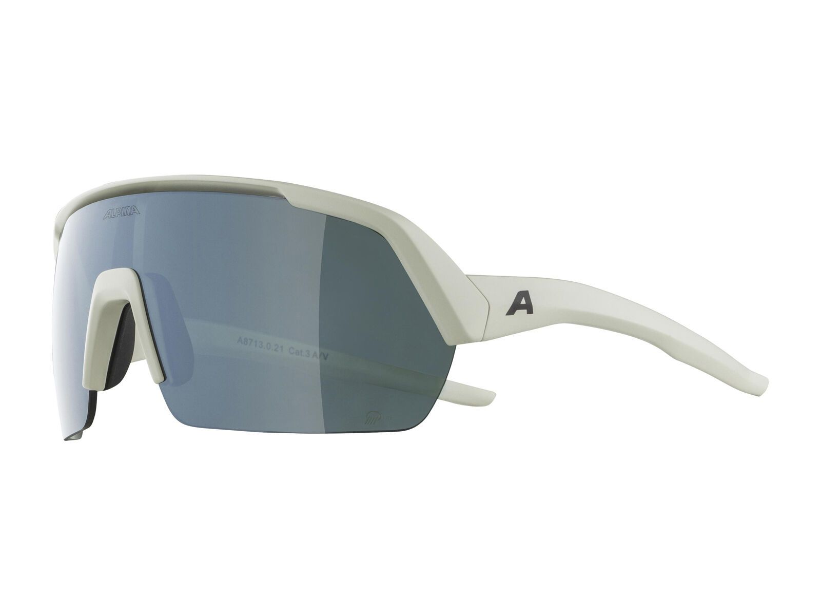 Alpina Turbo HR Q-Lite, Mirror Silver / cool-grey matt - Bild 1