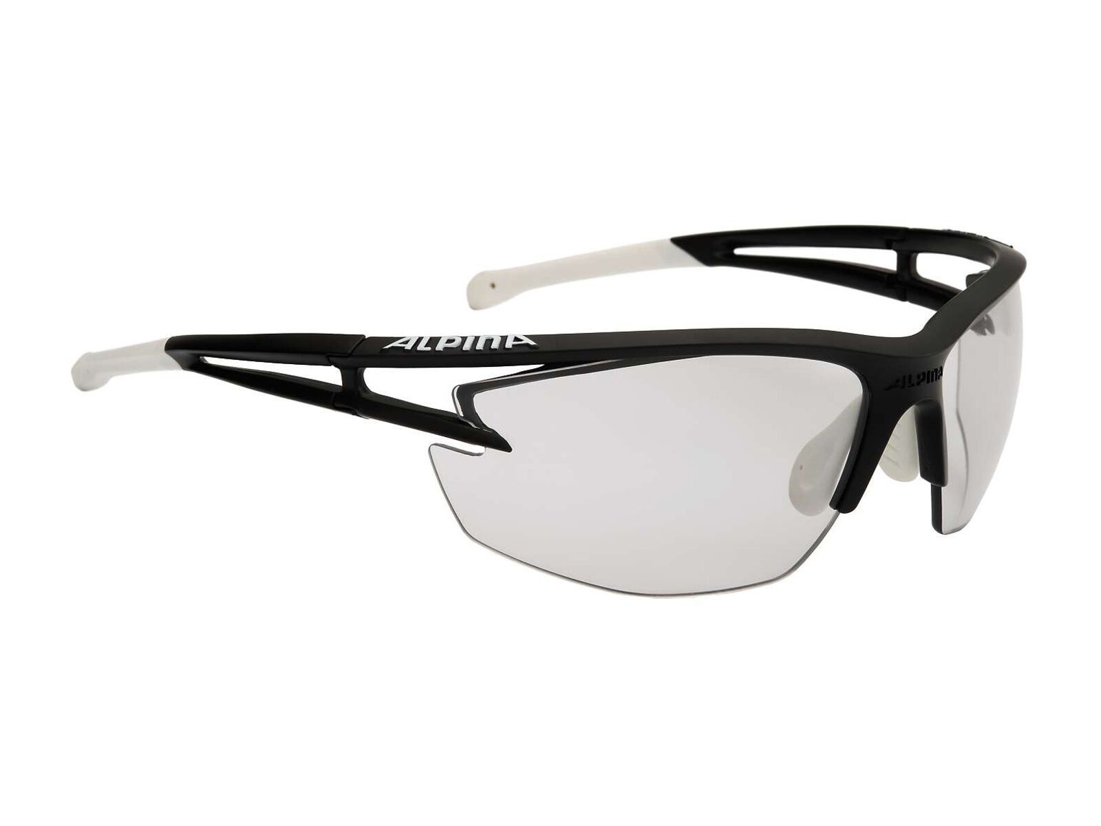 Alpina Alpina Eye-5 HR VL+, black matt white/Lens: varioflex+ black - Bild 1