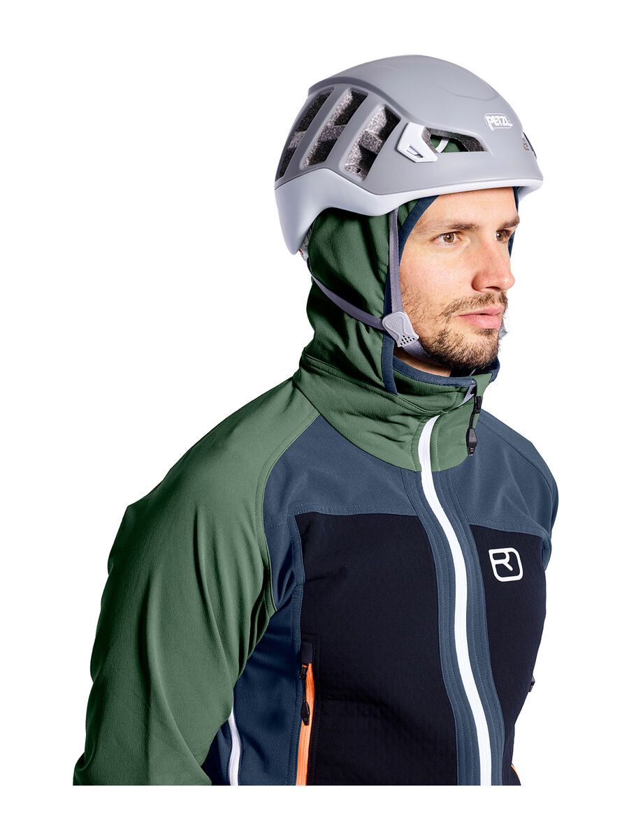 Ortovox Merino Naturtec Light Col Becchei Jacket M, blue lake - Bild 3