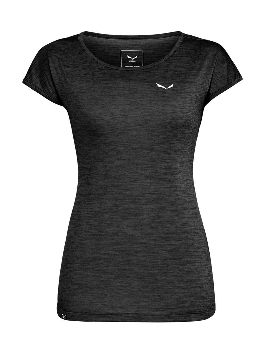 Salewa Puez Melange Dry'Ton T-Shirt Damen, black out melange - Bild 1