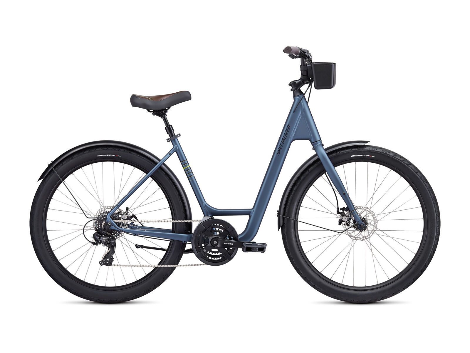 Specialized Roll Sport EQ Low Entry, cast battleship/hyper green/silver - Bild 1