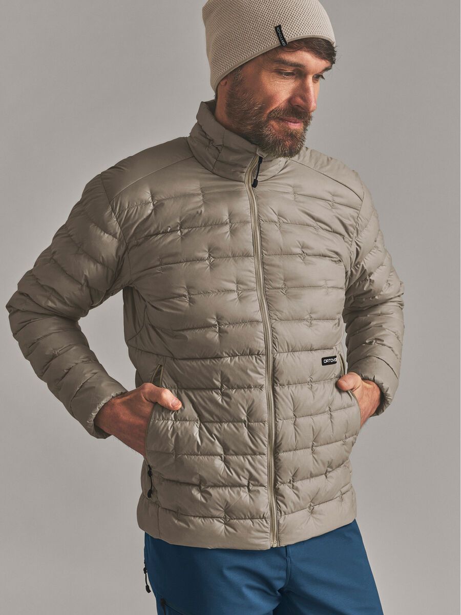 Ortovox DownWool 180 Jacket M, dark linen - Bild 4