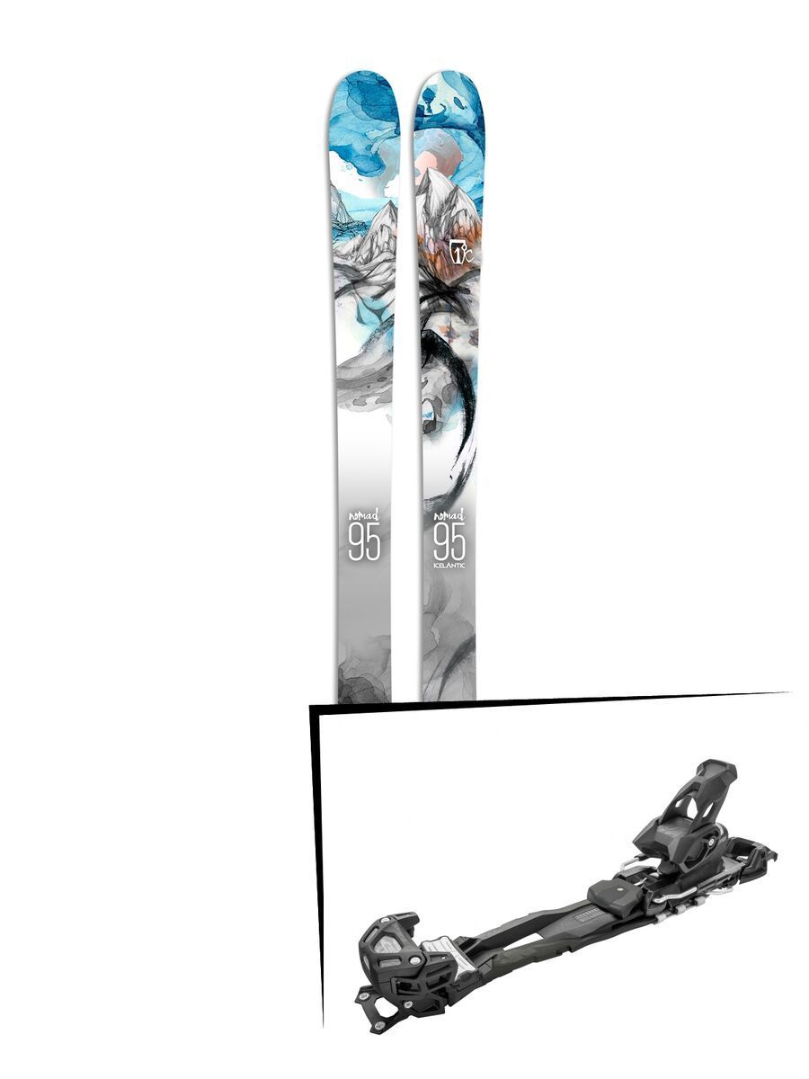 Set: Icelantic Nomad 95 2017 + Tyrolia Adrenalin 13 (1715217S) - Bild 1