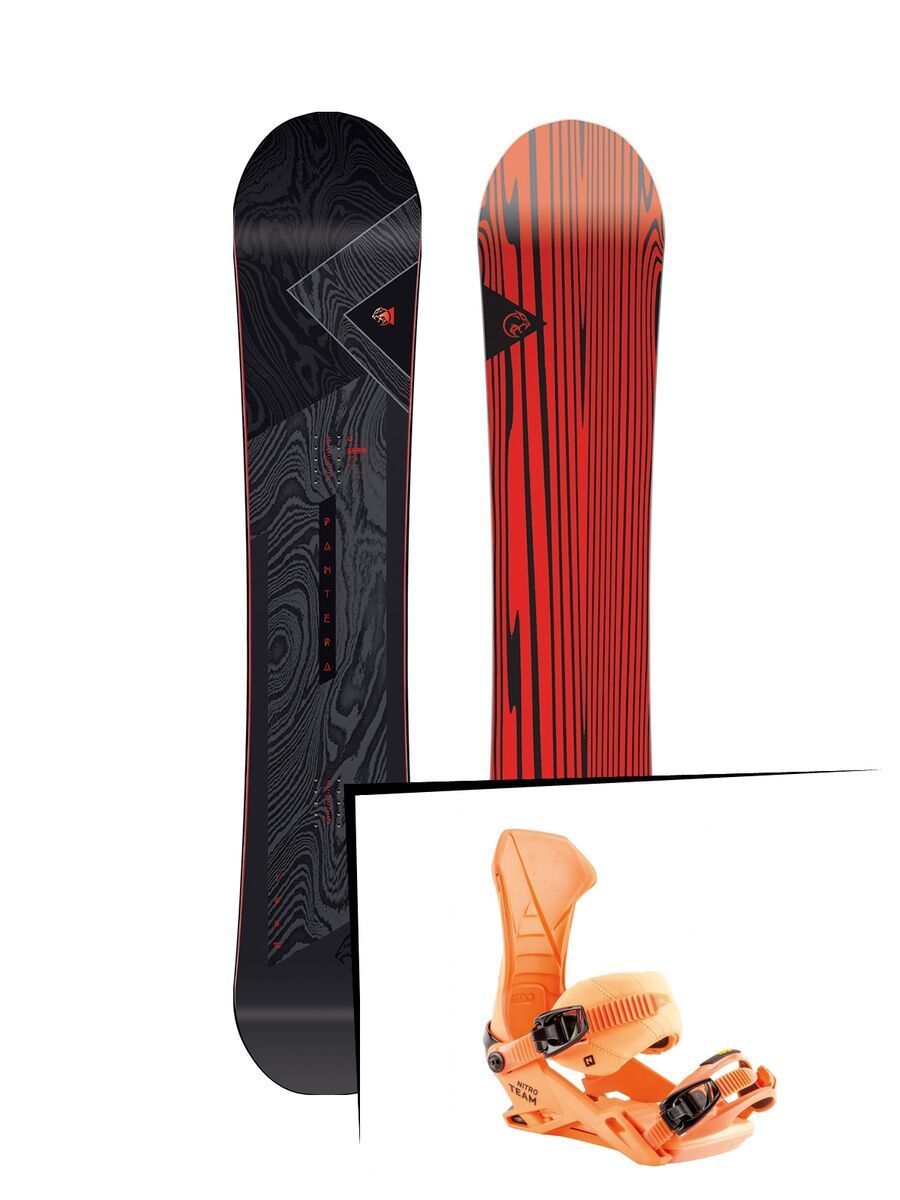Set: Nitro Pantera Wide 2019 + Nitro Team muted brights series orange - Bild 1
