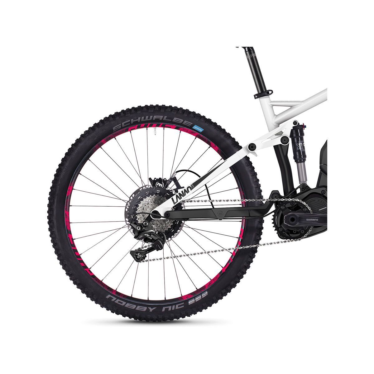 Ghost Hybride Lanao FS S3.7+ AL, star white/night black/neon pink - Bild 4