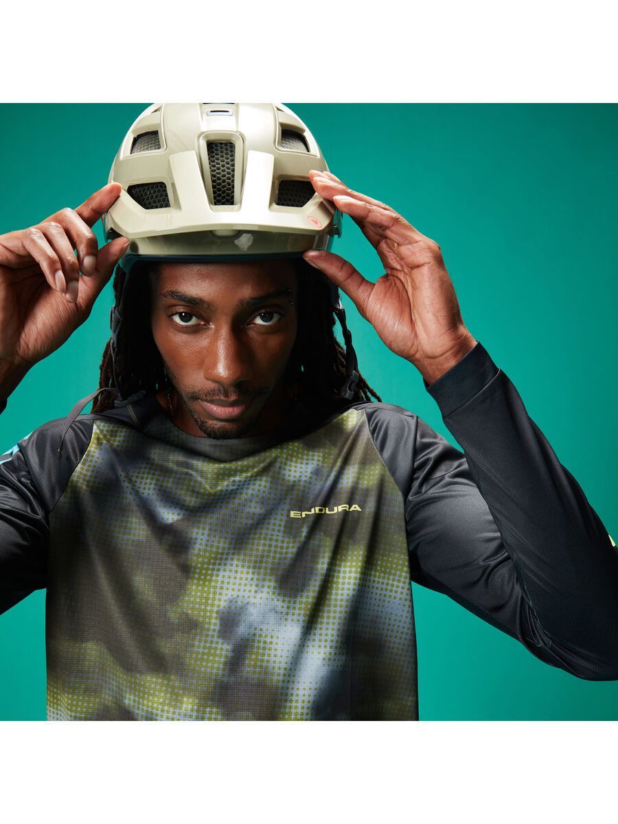 Endura Pixel Cloud T-Shirt LTD (Langarm), schwarz - Bild 12