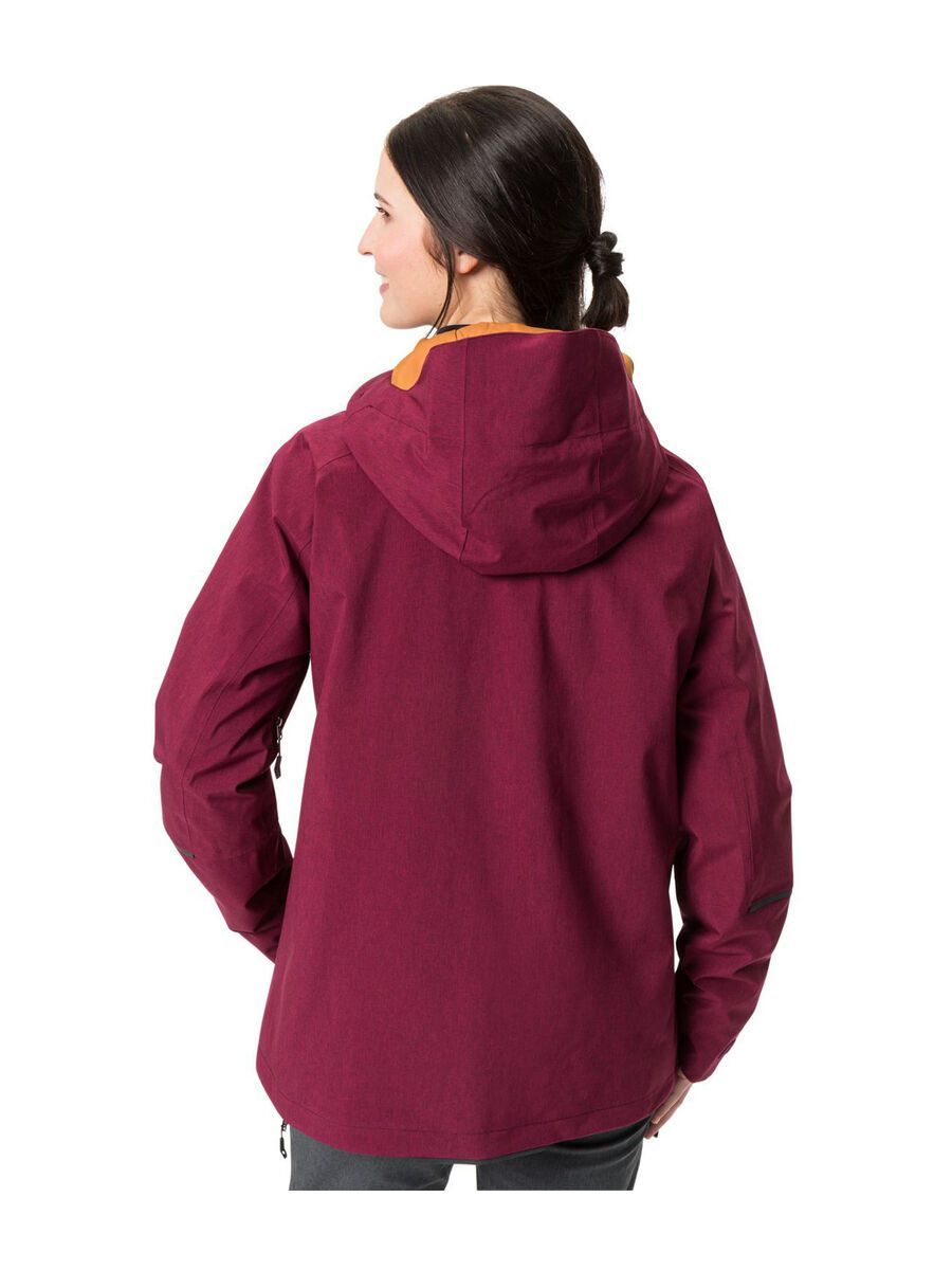 Vaude Women's Yaras Warm Rain Jacket, cassis - Bild 3