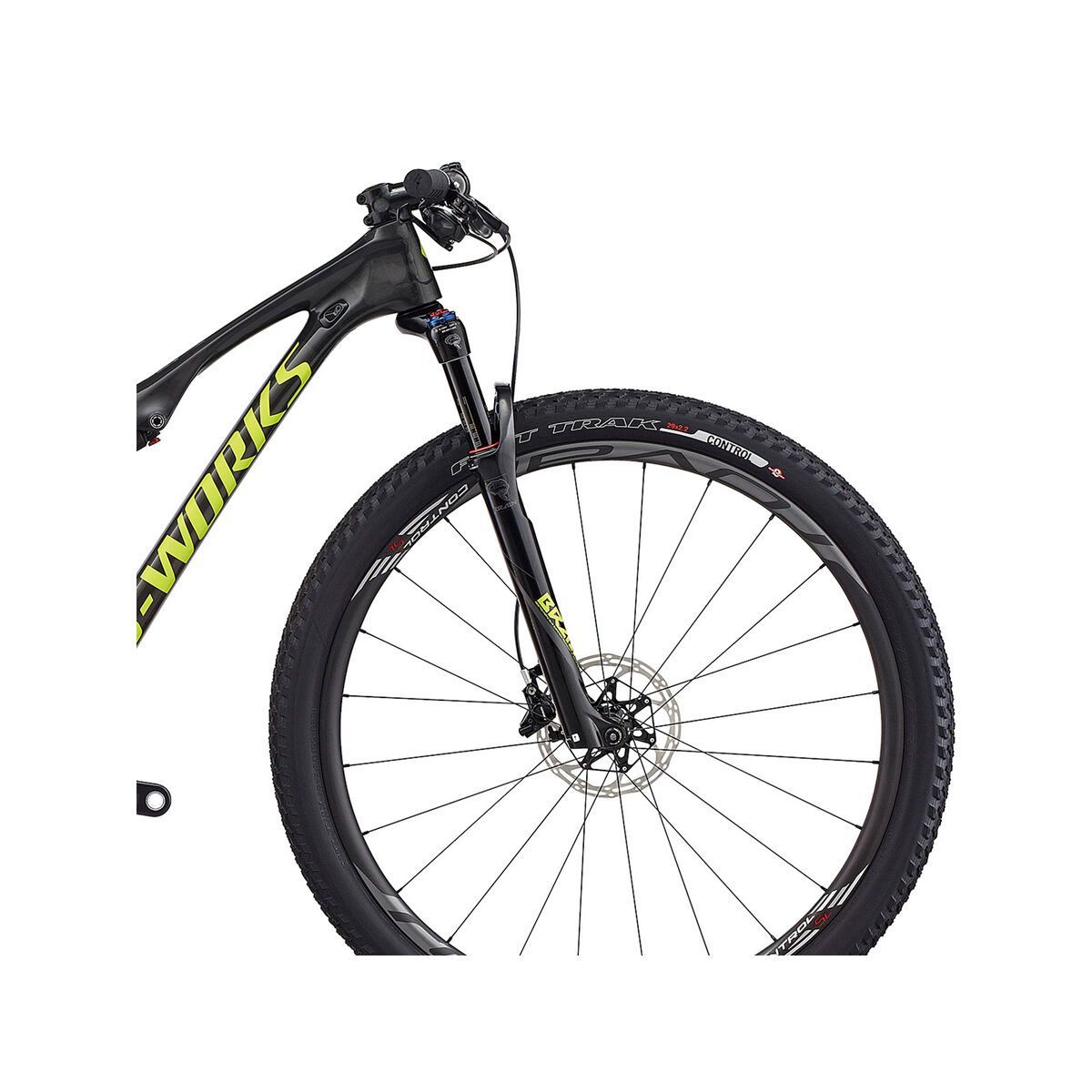 Specialized S-Works Era FSR Carbon World Cup 29, gloss satin carbon/hyper green/tarmac black - Bild 5