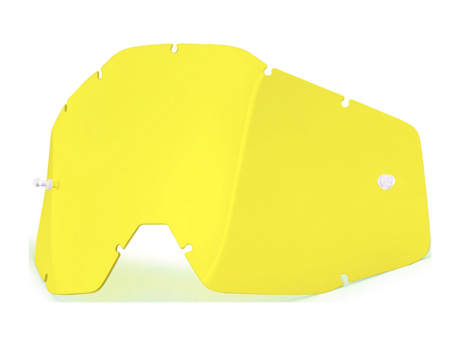 100% Racecraft/Accuri/Strata Replacement Lens, yellow - Bild 1