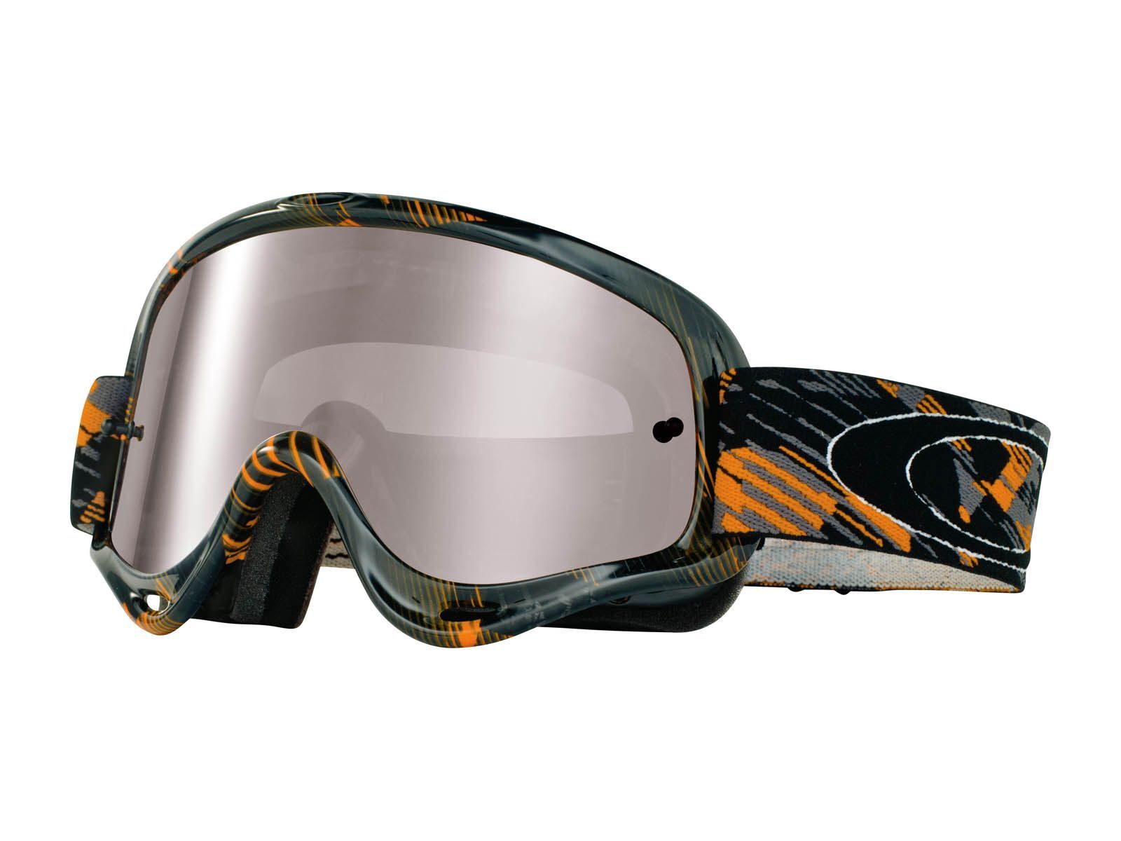 Oakley XS O Frame MX, digi-slash orange/clear - Bild 1