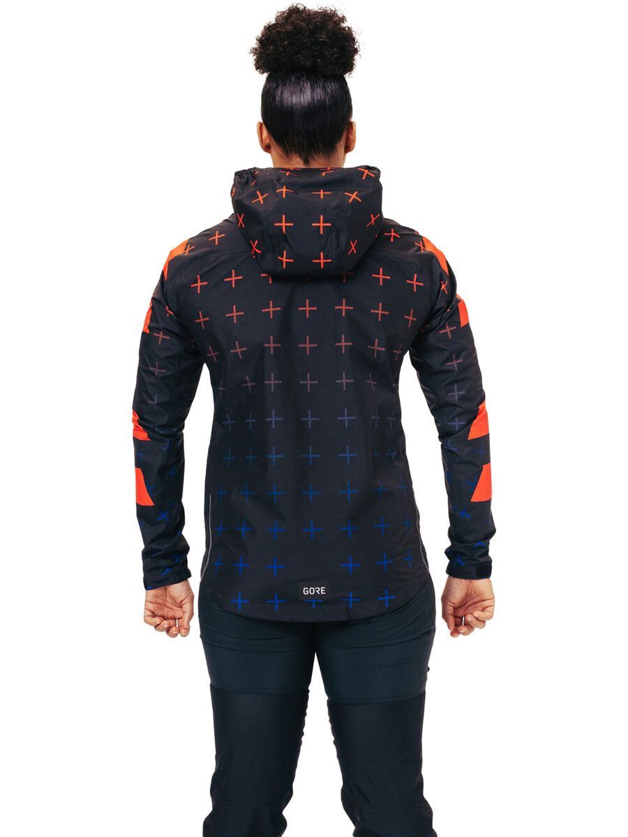 GOREWEAR Endure Gore-Tex Jacke Damen, black/fireball - Bild 5