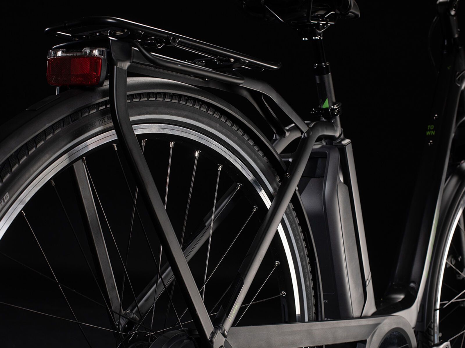 Cube Town Hybrid Pro 400, black´n´green - Bild 5