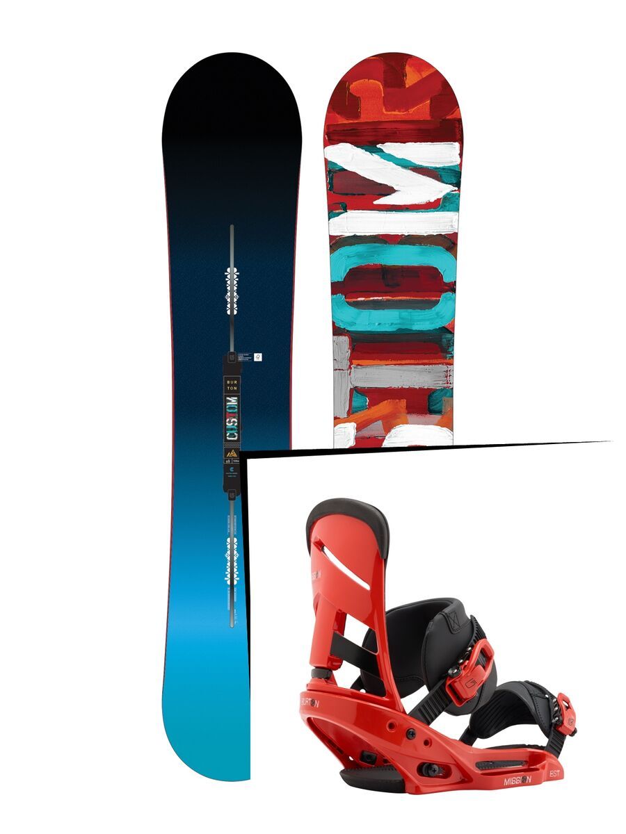 Set: Burton Custom 2017 +  Mission EST (1712900S) - Bild 1