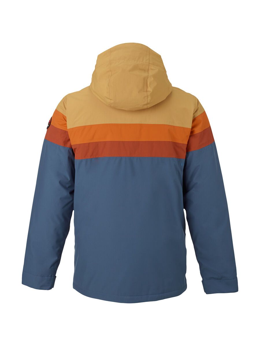 Burton Frontier Jacket, syrup/maui sunset/picante/washed blue - Bild 2
