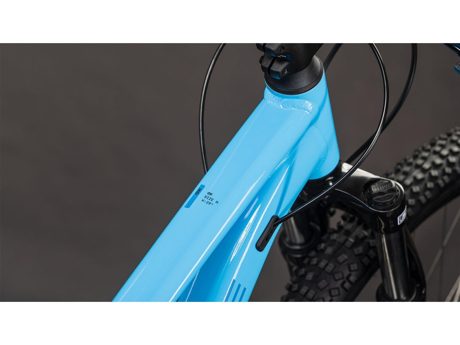 Cube Aim One 27.5, marlinblue´n´reflex - Bild 2