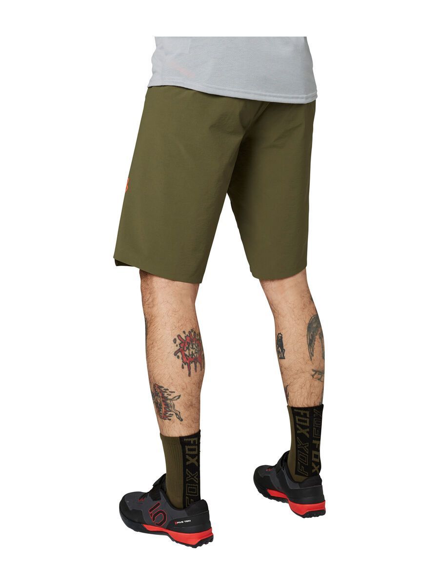 Fox Flexair Short No Liner, olive green - Bild 2