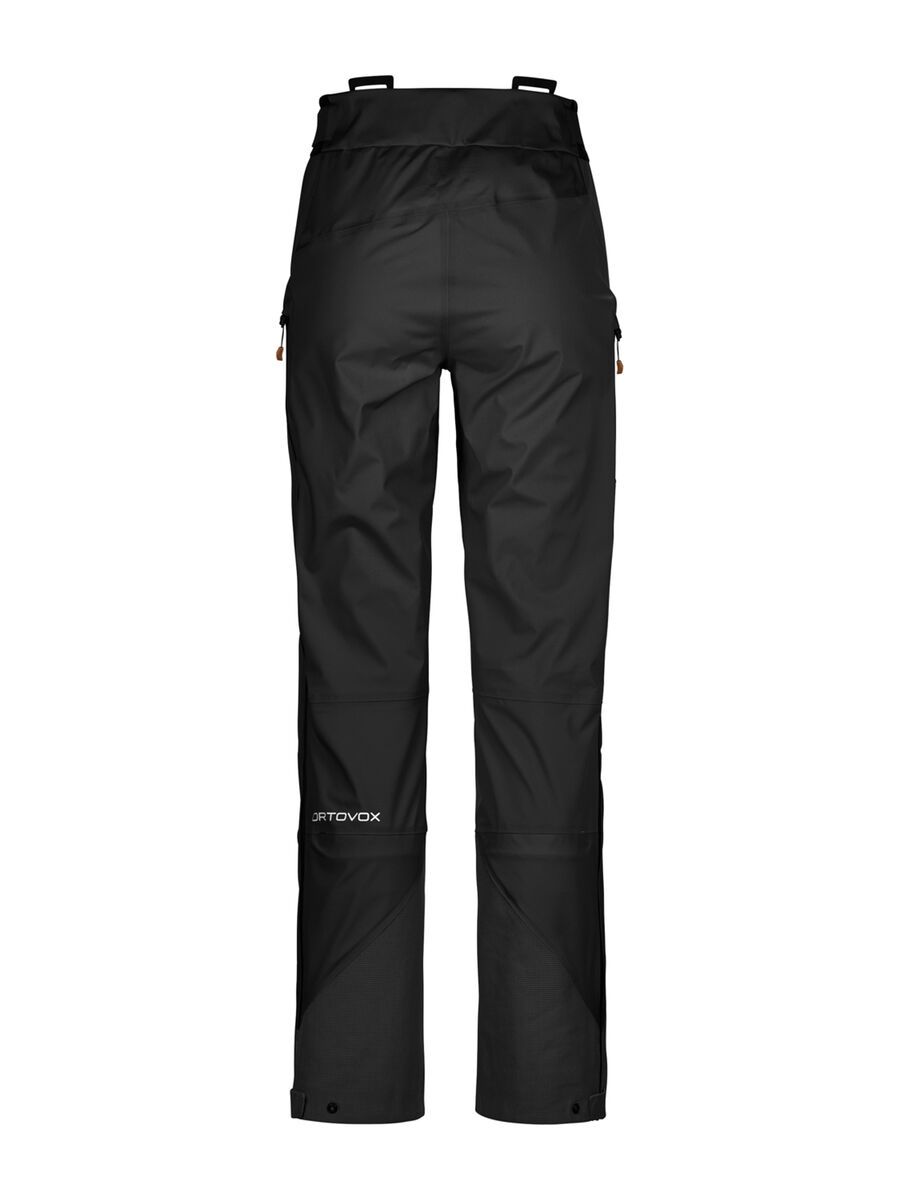 Ortovox 3L Ortler Pants W, black raven - Bild 2