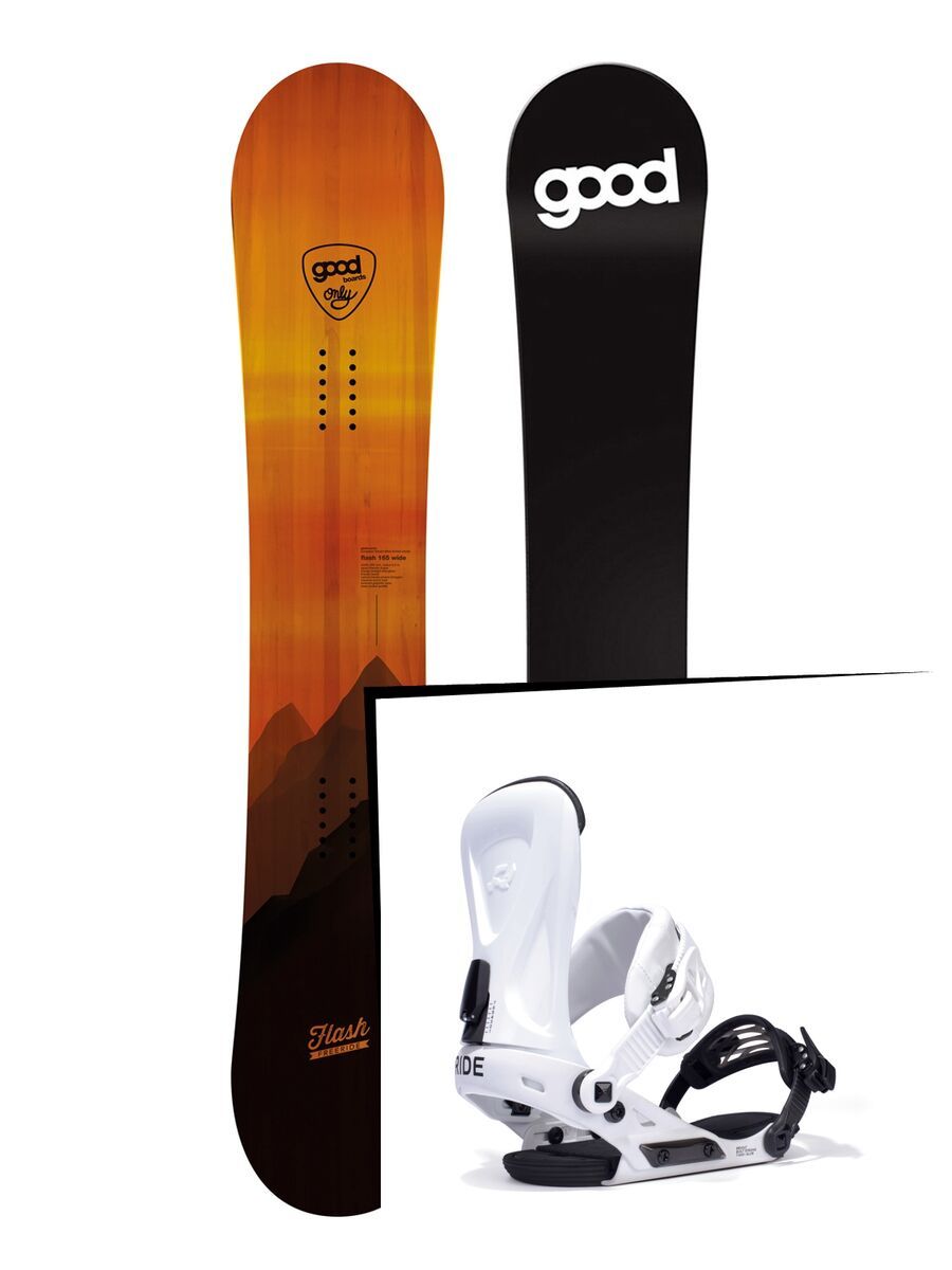 Set: goodboards Flash Long 2017 + Ride Revolt (1770165S) - Bild 1