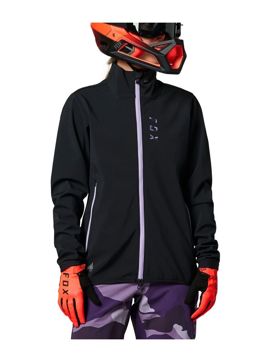 Fox Womens Ranger Fire Jacket, black/purple - Bild 1