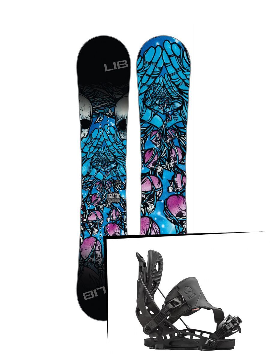 Set: Lib Tech Banana Magic 2017 + Flow NX2 Hybrid (1513124S) - Bild 1