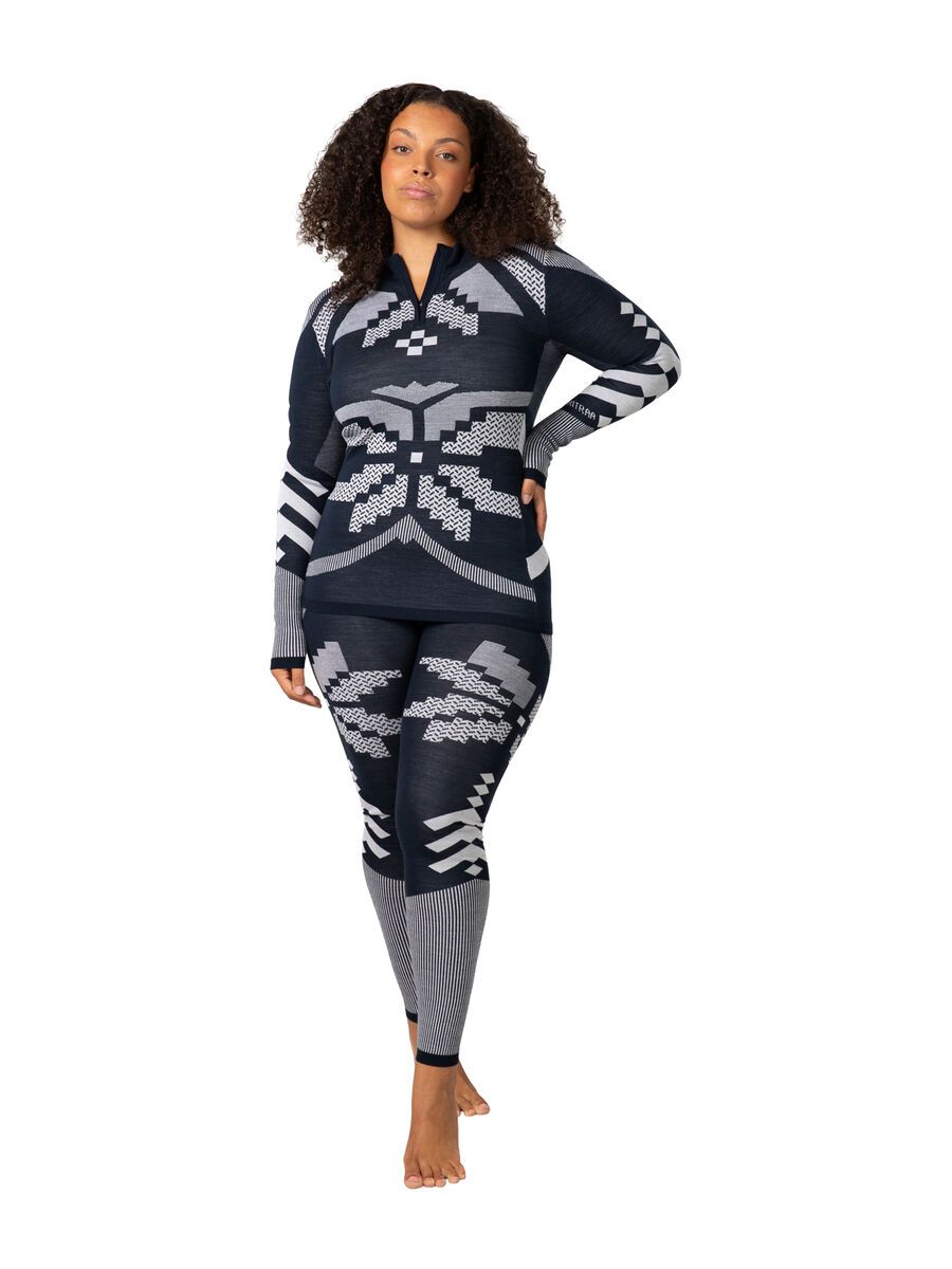 Kari Traa Faith Half Zip Baselayer, dark navy blue - Bild 5