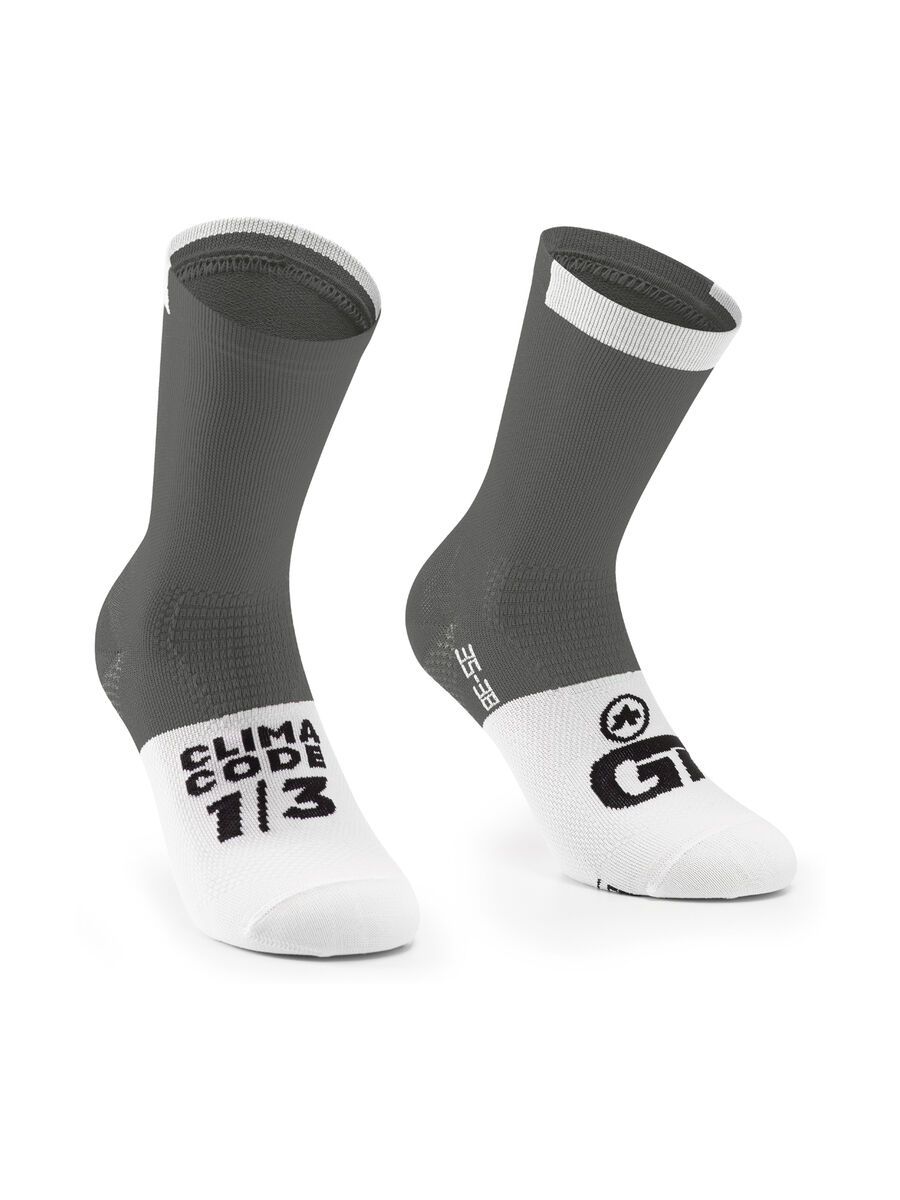 Assos GT Socks C2, rock grey - Bild 1