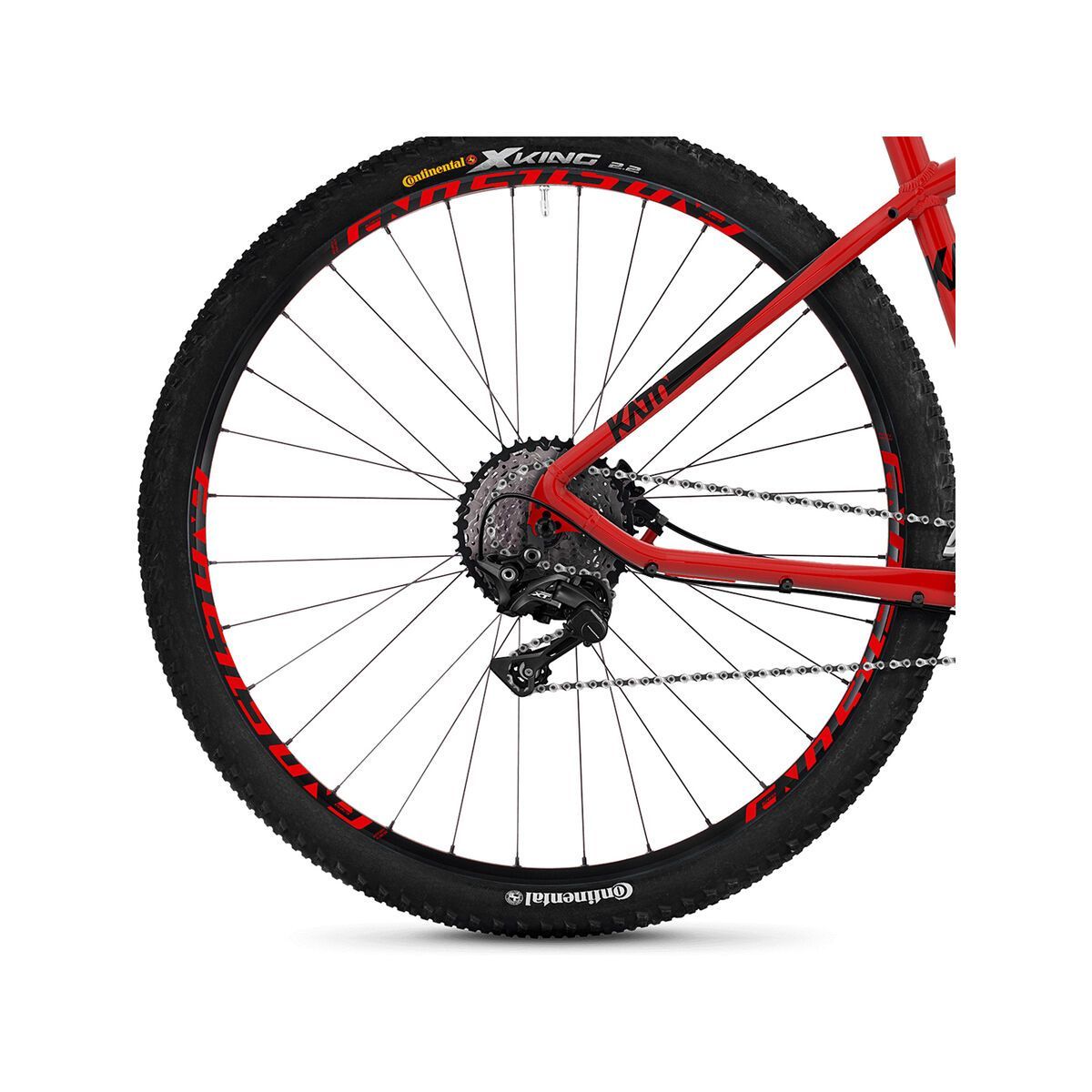 Ghost Kato 7.9 AL, riot red/night black - Bild 5