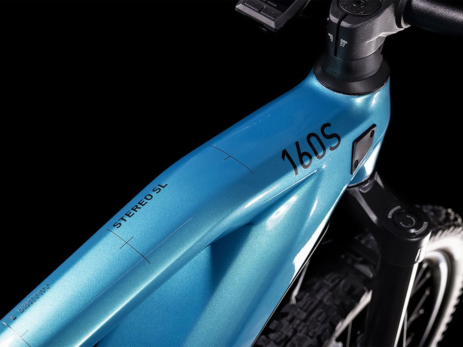 Cube Stereo Hybrid 160 HPC SL 625 27.5, aquamarine´n´black - Bild 2