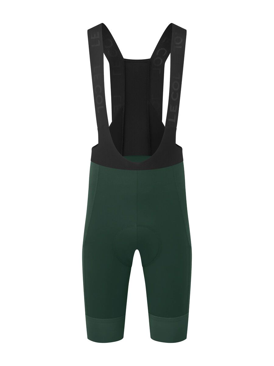 Le Col ARC Cargo Bib Shorts, forest green - Bild 1