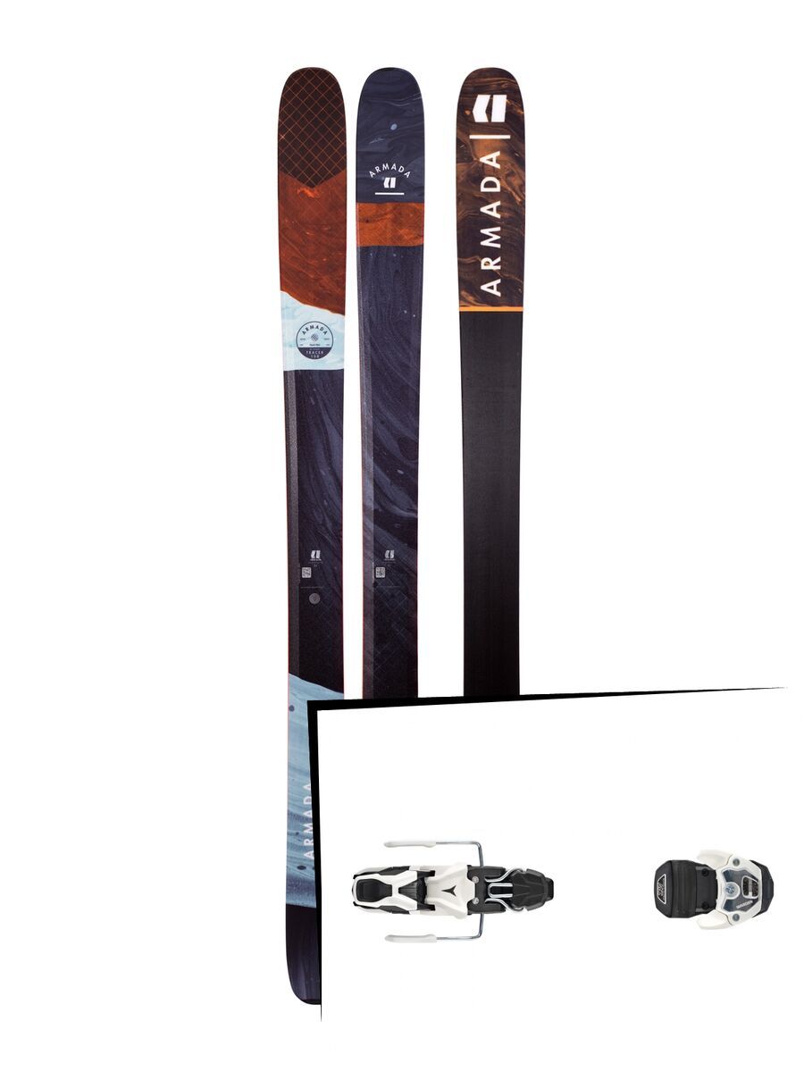 Set: Armada Tracer 108 2019 + Atomic Warden MNC 11 white - Bild 1
